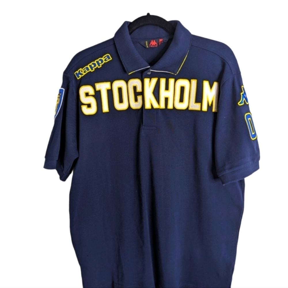 NEW..Robe Di Kappa Navy Polo Shirt....Mens Size Large